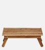 Urach Solid Wood Portable Table in Natural Finish