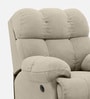 Shangri-La 1 Seater Recliner In Beige Color