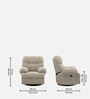 Shangri-La 1 Seater Recliner In Beige Color