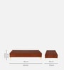 Shanon Coffee Table In Brown Finish