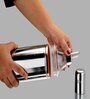 Sharp Finish 1000 ML Silver Stainless Steel ( Set of 2) Oil Dispensers