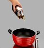 Sharp Finish 1000 ML Silver Stainless Steel ( Set of 2) Oil Dispensers