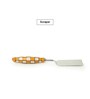 Shatranj Checkered Yellow & White Stainless Steel (Set of 2) Cake Serving Fork & Scraper
