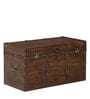 Shawna Solid Wood Trunk in Dark Natural Finish