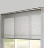 Sheer Textured Corded Polyester 84x37 Inches Roller Blind