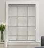 Sheer Textured Corded Polyester 84x48 Inches Roller Blind