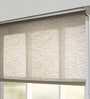 Sheer Textured Corded 84x52 Roller Blind