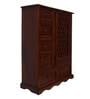 Sheesham & Mango Wood Kitchen Cabinet In Brown