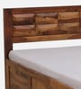 Arcadia Sheesham Wood King Size Bed in Brown Colour with Box Storage