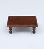 Sheesham Wood Pooja Chowkie In Brown