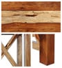 Sheesham Wood Versatile Set Of Three Stools
