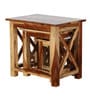 Sheesham Wood Versatile Set Of Three Stools