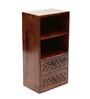 Sheesham Wood Wall Shelf In Teak