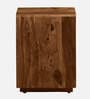 Sheffield Sheesham Wood Bedside Table In Scratch Resistant Provincial Teak Finish With Drawers