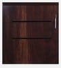 Hallam Shoe Rack With Seating In Brown Finish