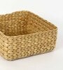 (1Pc) Beige Seagrass Handmade Eco-Friendly Table Organizer & Storage Basket