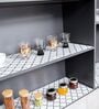 Kitchen Shelf Liner Plastic White Window Pattern