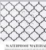 Kitchen Shelf Liner Plastic White Window Pattern