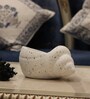 Shell White with Black dot Small Table Top