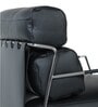 Shephard Leather Lounge Chair in Black Colour