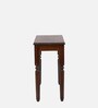 Sheraton Teak Wood Console Table In Provincial Teak Finish