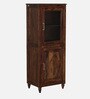 Sheraton Sheesham Wood Book Case In Scratch Resistant Provincial Teak Finish
