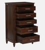 Sheraton Sheesham Wood Chest Of Drawers In Scratch Resistant Provincial Teak Finish