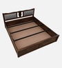 Sheraton Sheesham Wood King Size Bed In Provincial Teak Finish With Box Storage