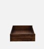 Sheraton Sheesham Wood Queen Size Bed In Provincial Teak Finish With Drawer Storage
