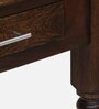 Sheraton Sheesham Wood Writing Table In Scratch Resistant Provincial Teak Finish  With Drawers