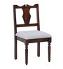 Sheraton Imported Latin Teak Wood 4 Seater Dining Set In Provinicial Teak Finish