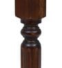 Sheraton Imported Latin Teak Wood 4 Seater Dining Set In Provinicial Teak Finish