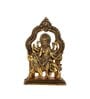 Sherawali Maa Gold Aluminium Religious Idols