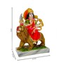 Sherawali Mata Handpainted Idol