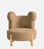 Sherpa Kids Lounge Chair In Sand Colour Sherpa Kids Lounge Chair In Sand Colour