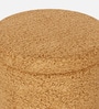 Sherpa Pouffe In Desert Brown Colour