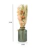 Sherrie Pink Glass Artificial Flower