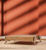 Shilp Acacia Wood Riser with Metal Feet