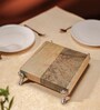 Shilp Acacia Wood Riser with Metal Feet