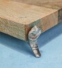 Shilp Acacia Wood Riser with Metal Feet