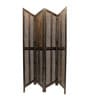 Engineered Wood Adalia Room Divider In Brown Colour