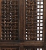 Engineered Wood Adalia Room Divider In Brown Colour