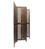 Engineered Wood Adalia Room Divider In Brown Colour