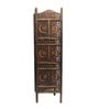 Solid Wood Palencia Room Divider In Brown Colour