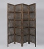 Sheesham Wood Room Divider in Brown Colour