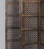 Sheesham Wood Room Divider in Brown Colour