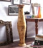 Brown Trescott Wooden Vase
