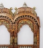 Rajasthani Solid Wood Jharokha in Brown