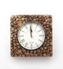 Brown Solid Wood Bop Vintage Wall Clock