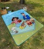 Shinchan Picnic Mat in Blue Colour 5 x 4 Feet